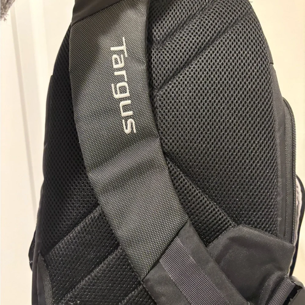 Targus Black Camera Backpack with Red Accent